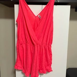 Swim coverup romper